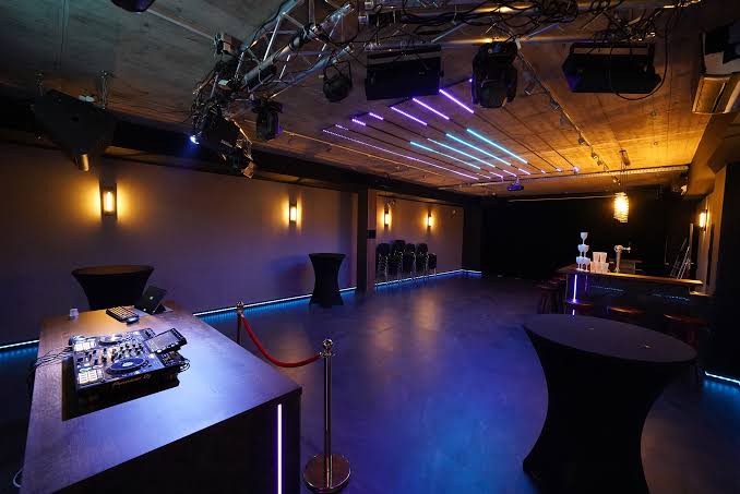 Event equipment warehouse